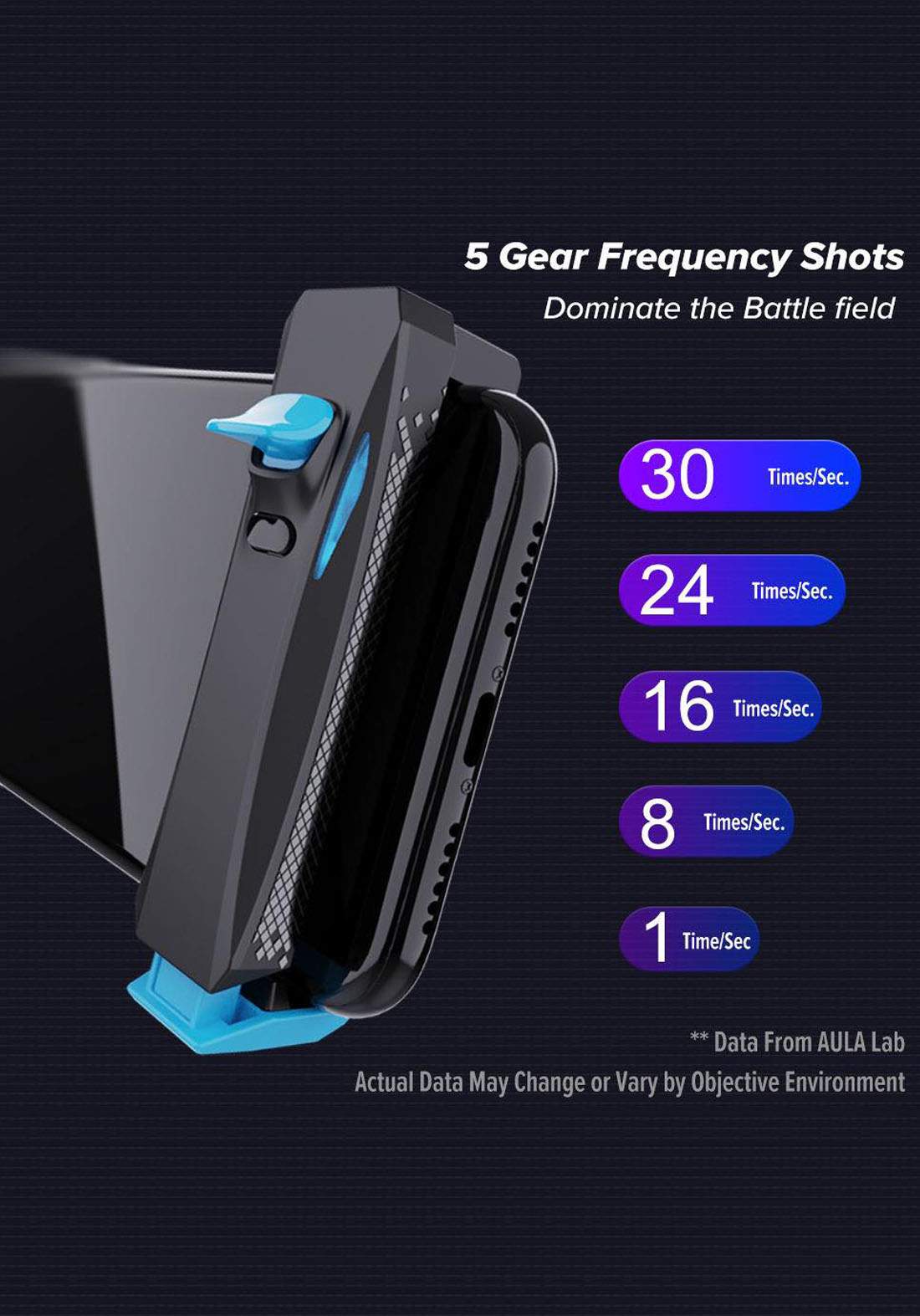 AULA  F11 Mobile Game Controller for Game pad وحدة التحكم للالعاب المحمولة