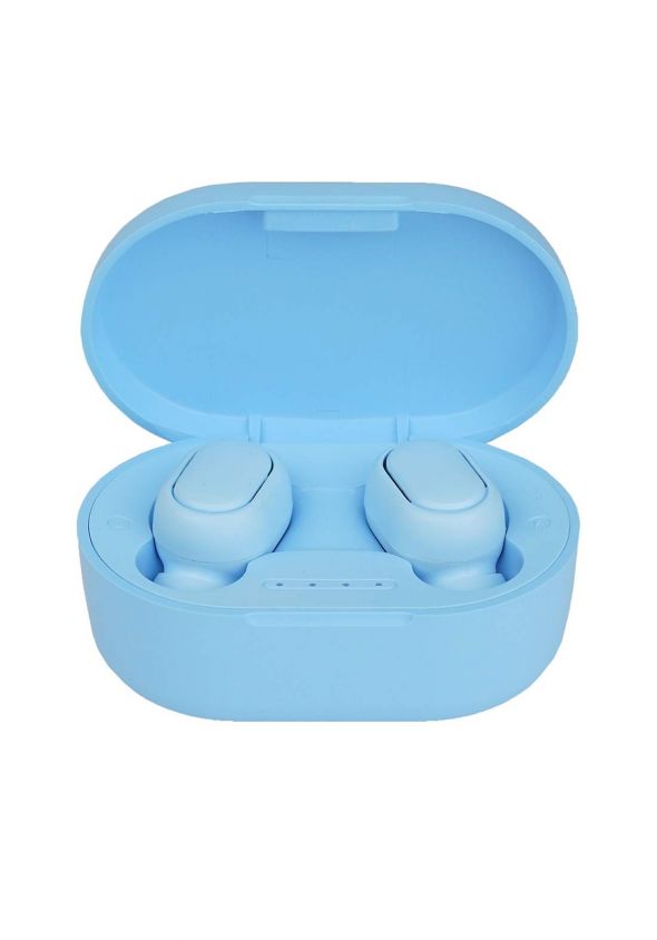 A7S Stereo Sound Real Wireless Blutooth Stereo Headset Blue