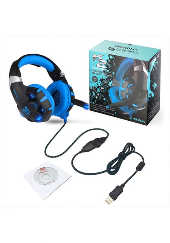 Onikuma k2 gaming clearance headset