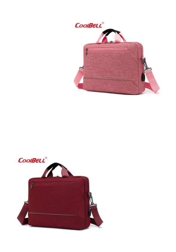 Coolbell 15.6 inch laptop bag top