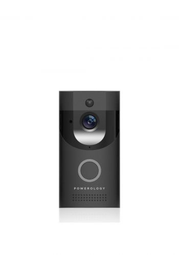 جرس باب فيديو ذكي من باورولوجيPowerology PSVDBBK Smart Video Doorbell 