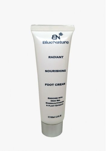 كريم للعناية بالقدم 100 مل من بلو نيتشر Blue nature Radiant Nourishing Foot Cream 