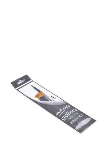 Mont MarteBrush Set سيت فرش الأكريليك اربع قطع من مونت مارتي