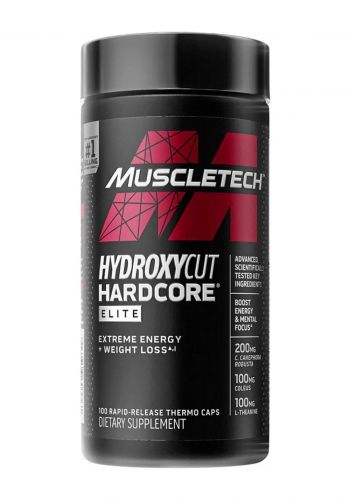 مكمل غذائي لفقدان الوزن 100 كبسولة من مصل تك  Muscle Tech Hydroxy Cut Hardcore Elite