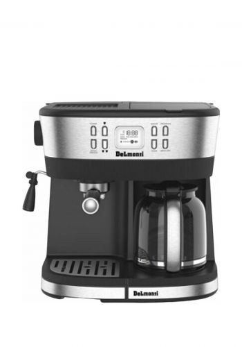 ماكينة اسبريسو 2000 واط من ديلمونتي  Delmonti DL640N Espresso Coffee Maker 