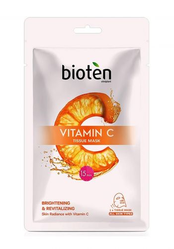 ماسك ورقي للوجه فيتامين سي 20 مل من  بايوتين Bioten Sheet Mask Vitamin C