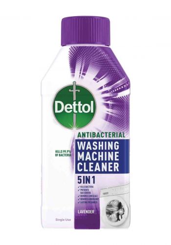 منظف غسالات مضاد للبكتيريا برائحة اللافندر 250 مل من  ديتول Dettol Washing Machine Cleaner Lavender