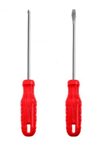 سيت مفك براغي رأس مربع ومسطح من ايمتوب Emtop ESST0201 Screwdriver Set
