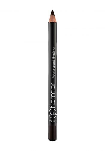 قلم تحديد العيون 4.45 غم رقم 107 من فلورمار Flormar Waterproof Eyeliner Pencil