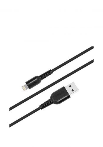 Porodo PD-LMETRP24-BK Lightning Cable 2.4m - Black كابل من بورودو
