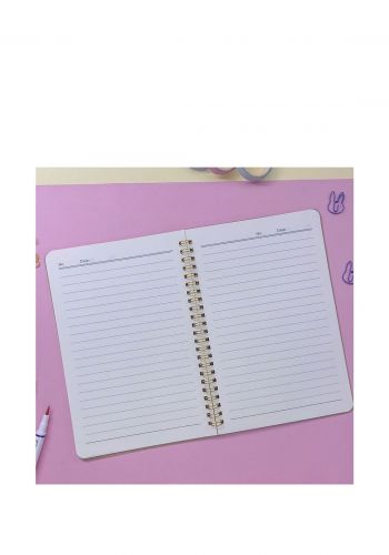 دفتر ورق مخطط 50 ورقة من دويرة Dowera Striped Paper Notebook