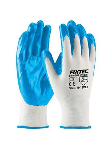 قفاز (كفوف) نصف مطاط من فيكس تيك  FIXTEC FPNG01 gloves