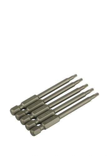 سيت لقم مفك البراغي(توركس)  70 ملم عدد 5 من ديوالت  Dewalt DT7290-QZ Torx Bit T10 
