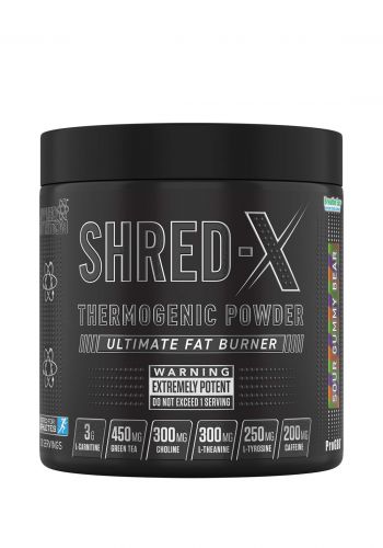 حارق دهون شديد اكس من ابلايد نيوتريشن  Applied NutritionShred X Thermogenic Fat Burner 30 Gummy Bear
