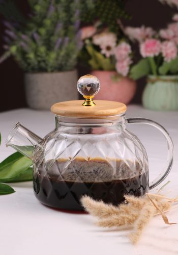 ابريق شاي زجاجي 900 مل