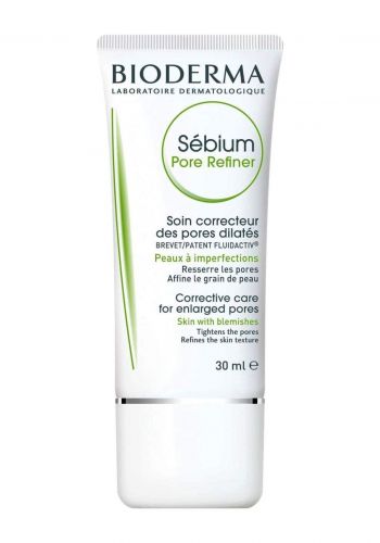 كريم معالجة للمسام الواسعة للبشرة المختلطة الى الدهنية 30 مل من بايوديرما Bioderma Sebium Pore Refiner Soin Correcteur 