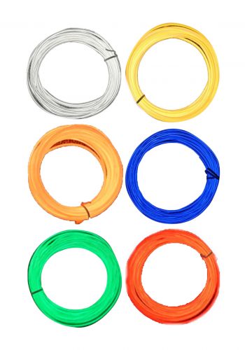 شريط ضوء تزيين داخل السيارة (دشبول ) طول 3متر Wire Led Flexible Tube
