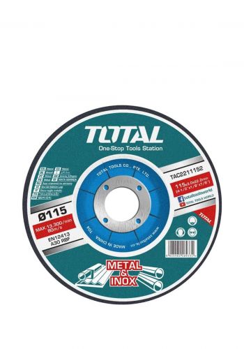 قرص قطع المعادن بقطر 115 ملم من توتال  Total TAC2211152 Grinding Disc For Metal