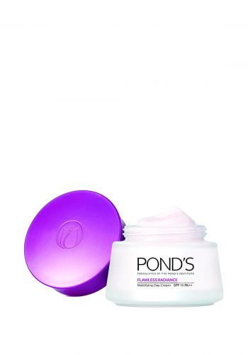 كريم توحيد لون البشرة 50 غرام من  بوندز POND'S Flawless Radiance Mattifying Day Cream