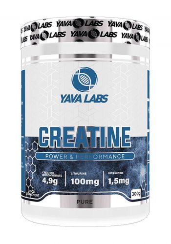 Yava Labs Creatine Food Supplement مكمل الكرياتين الغذائي 300 غرام من يافا لابس