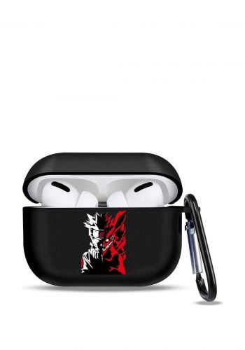 حافظة سماعة ايربود برو 2 بطبعة شخصية ناروتو بهيئة كييوبي من انمي ناروتو  Silicon Anime Airpods Pro 2 Case