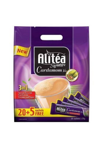 شاي مع حب الهيل 25 كيس × 25 غم من علي تي Alitea Tea