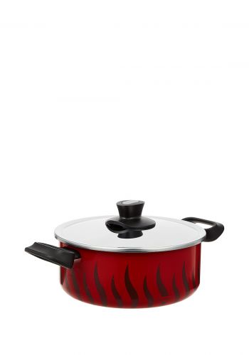 قدر للطهي 24 سم من تيفال Tefal-P&P Alu Ns Ptfe New G6 Tempo Flame - Dutch Oven 24 + Ss