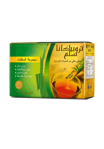 محلي خالي من السعرات الحرارية 50 مغلف * 75 غم من تروبيكانا سلم Tropicana Slim Diet Stick