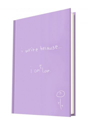 دفتر ملاحظات 96 ورقة بعبارة انا واقعة في الحب    I'm in love  Notebook