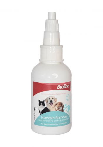 قطره ازاله تصبغات تحت العين للحيوانات  الاليفه 50 مل  Bioline  Ear  Drop