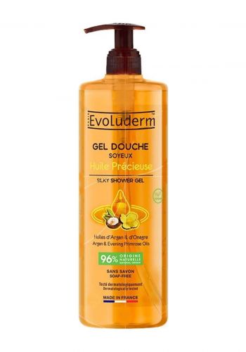 جل استحمام بخلاصة الزيوت الثمينة 1000 مل من ايفولوديرم  Evoluderm Shower Gel  