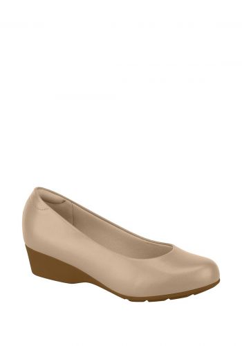 حذاء كعب عالي طبي نسائي 3.5 سم باللون البيجي من موداري  Modare Flat Shoes