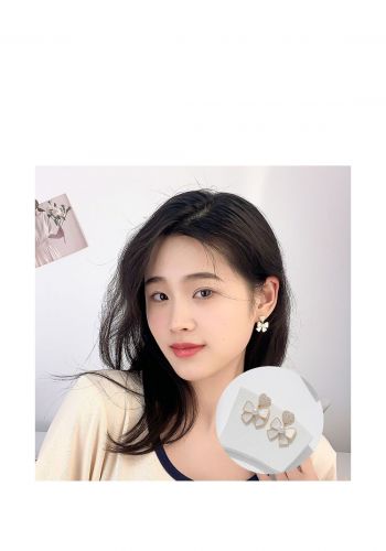 اقراط نسائية بشكل فيونكة من ايلاهوي Ilahui Earrings 