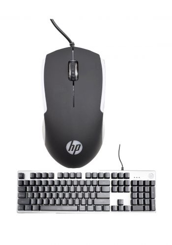 لوحة مفاتيح وماوس HP KM300F Gaming Keyboard and Mouse Combo RGB - Black