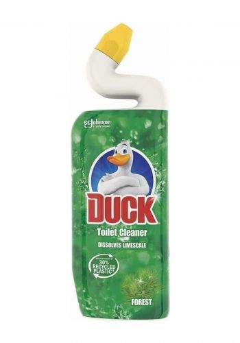 منظف ​​المرحاض ومزيل الكلس برائحة الغابة 750 مل من دك Duck Toilet Bowl Cleaner & Descaler - Forest