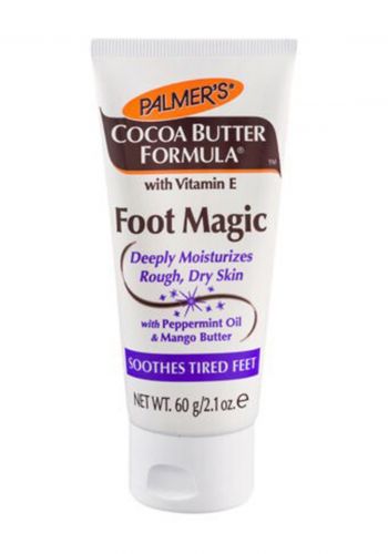 كريم مرطب للقدمين بزيت النعناع وزبدة المانجو 60 غم من بالمرز Palmer's Foot Magic