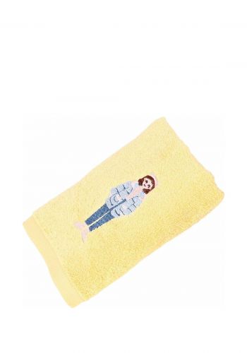 منشفة حمام مطرزة من ميني كود  Minigood Embroidered Figure Towel
