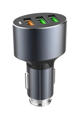 Ldnio C703Q Car Charger for Mobile Phone - Gray شاحن هاتف للسيارة