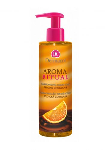 Dermacol Liquid Soap صابون سائل لليدين برائحة الشوكولاتة البلجيكية 100 مل من ديرماكول