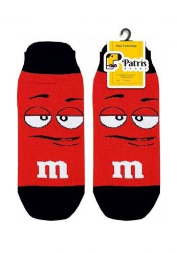 جوارب ربع قدم لكلا الجنسين بتصميم ام اند امز من باتريس Patris Socks 