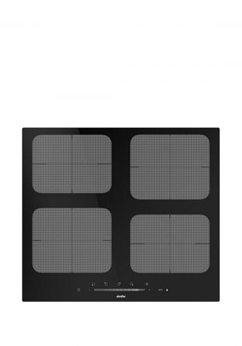 طباخ منضدي مدمج زجاجي 60 سم 4 شعلات  من سيمفر Simfer H6041GEISP Built-In Glass Hob 