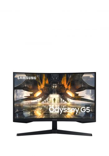 شاشة من سامسونك Samsung LS27AG550EMXZN 27 HDR Curved Monitor-Black
