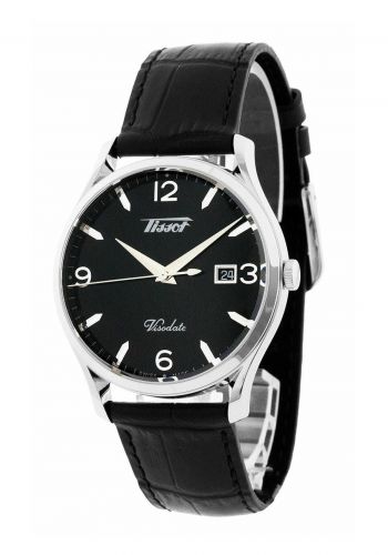 ساعة رجالية سير جلد من تيسوت Tissot T1184101605700 Watch     
