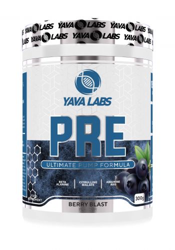 مكمل غذائي بنكهة التوت 300 غرام  من يافا لابس Yava Labs PRE