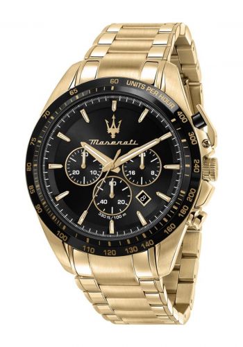 ساعة رجالية 45 ملم من مازيراتي Maserati R8873612041 Traguardo Watch 