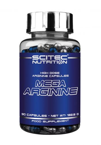 Scitec Nutrition Mega Arginine Food Supplement مكمل غذائي 90 كبسولة من سايتك نيوترشن