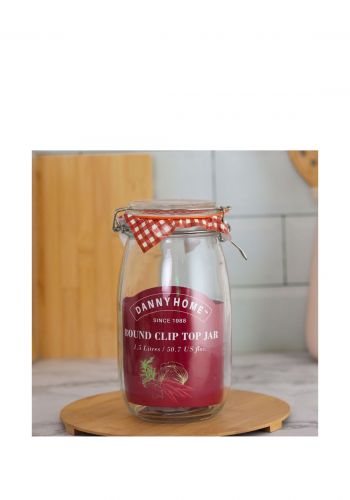 مرطبان حفظ طعام زجاجي 1.5 لتر من داني هوم Danny Home Glass Jar