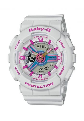 ساعة يد بناتية من كاسيو Casio BA-110NR-8ADR Baby-G Watch for Kids 