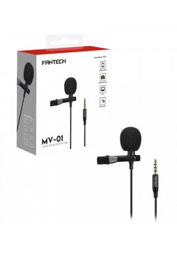 مايكروفون رقبة  - Fantech MV-01 Lavalier Microphone