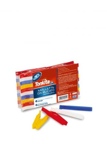 مشابك بلاستيكية للملابس من اريكس-20 قطعة Arix Tonkita 512 Plastic Pegs Small Size